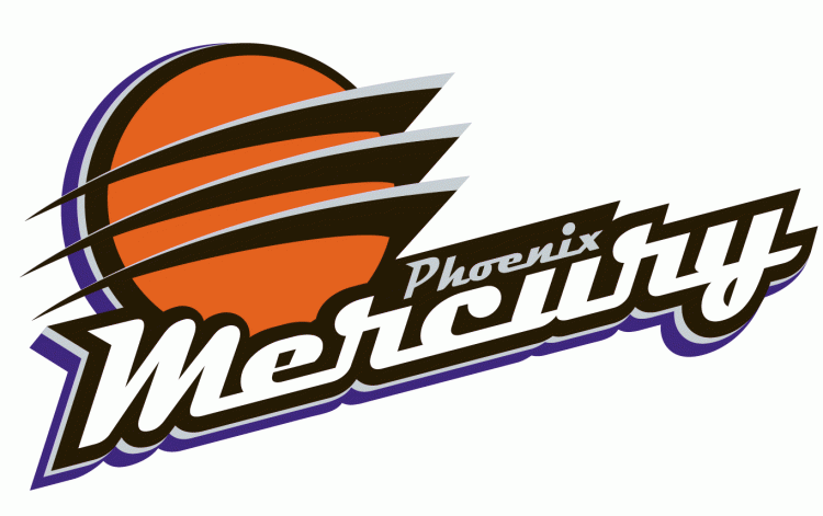 Phoenix Mercury 2011-Pres Primary Logo iron on transfers for T-shirts